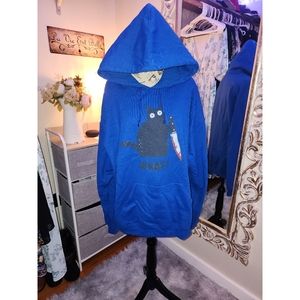Jerzeez Murder Cat Ultrasoft Hoodie